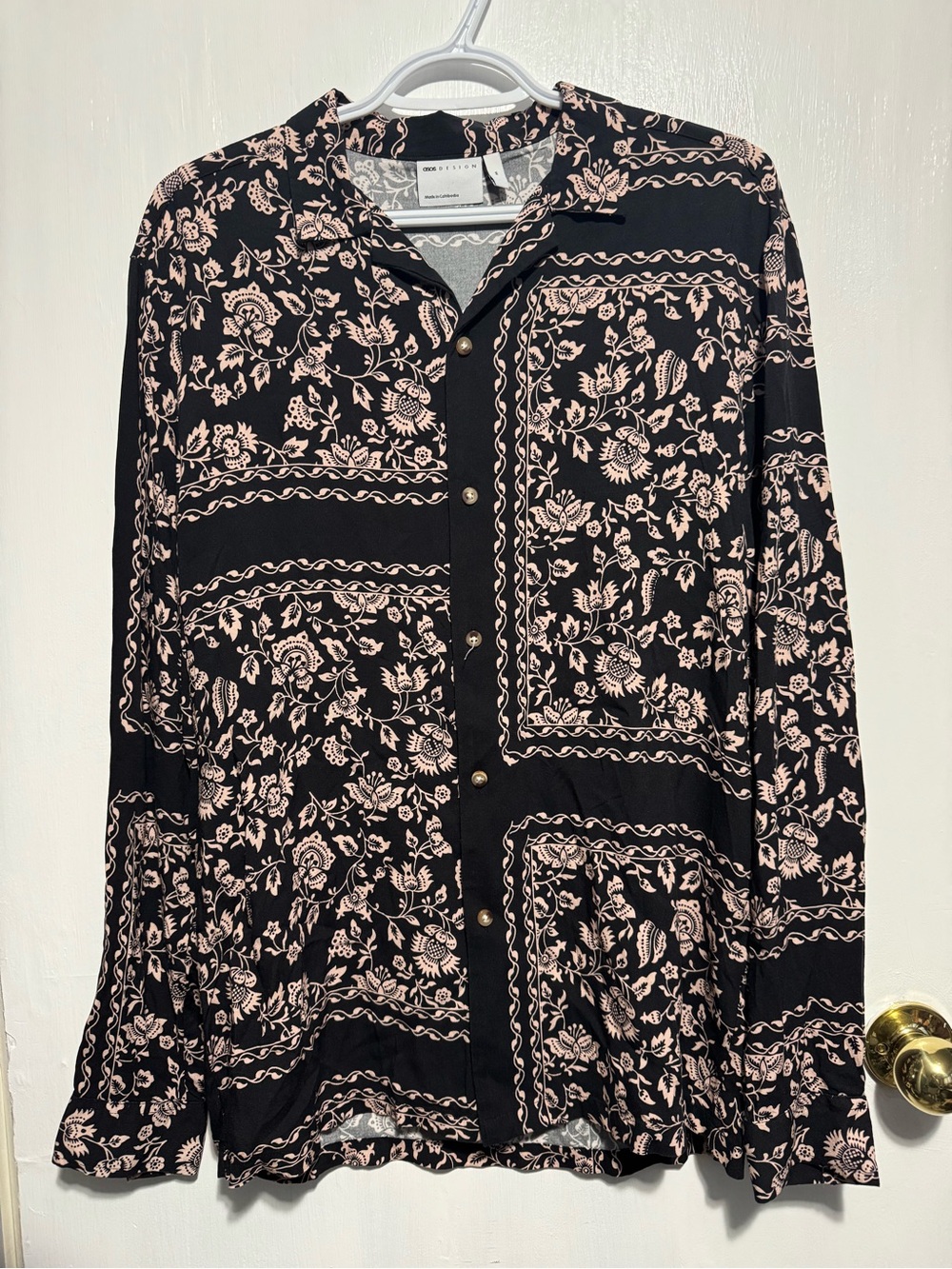 Women's Floral Button-Up Top